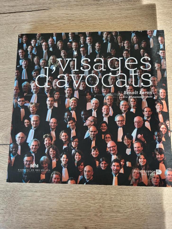 VISAGES D'AVOCATS (Benoît FERON), Boeken, Overige Boeken, Nieuw, Ophalen of Verzenden