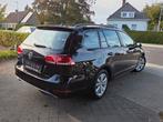 Vw Golf variant 1.6TDI 2019 EURO6-dt 124.000km, Voorwielaandrijving, Stof, 4 cilinders, Zwart