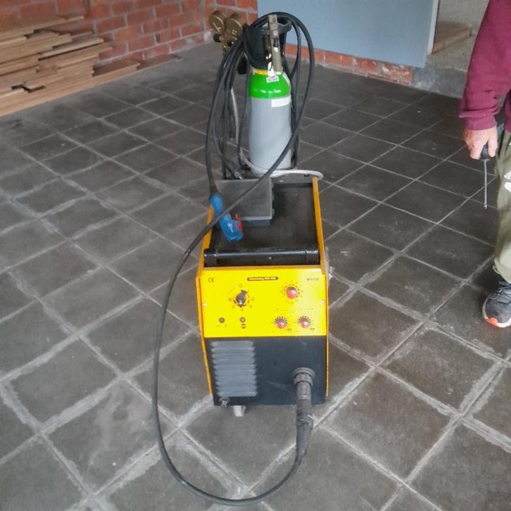 Halfautomaat Weco 160MK Discovery, Doe-het-zelf en Bouw, Gereedschap | Lasapparaten, Gebruikt, 150 tot 250 ampère, Ophalen of Verzenden