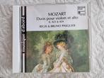 Mozart  -  Duos pour violon et alto, Envoi