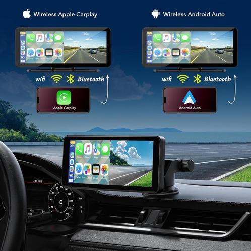 ② Apple Carplay Voiture Autoradio Android Auto sans Fil NeuF