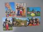 6 postkaarten Walt Disney World, Mickey Mouse, Papier, Kaart of Schrift, Zo goed als nieuw, Verzenden