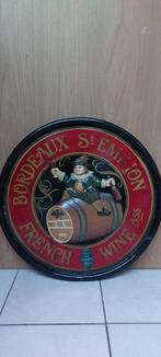 Prachtig authentiek houten pubbord Bordeaux Saint-Emilion, Ophalen of Verzenden