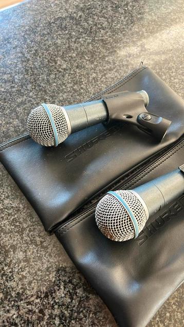 Shure beta58a 2stuks beschikbaar voor biedingen