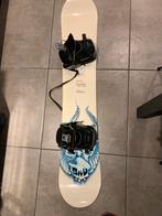 Gnu snowboard 153 met flow step in bindingen., Ophalen, Gebruikt, Bindingen