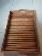 Teak dienblad, Ophalen of Verzenden, Nieuw, Rechthoekig, Hout
