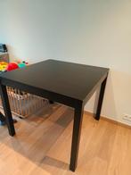 Hoge tafel met 4 stoelen, Ophalen, Vierkant, Zo goed als nieuw, Modern