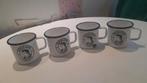 4 mugs émaillés Thomas Henry ginger beer, Collections, Marques & Objets publicitaires, Comme neuf, Enlèvement ou Envoi