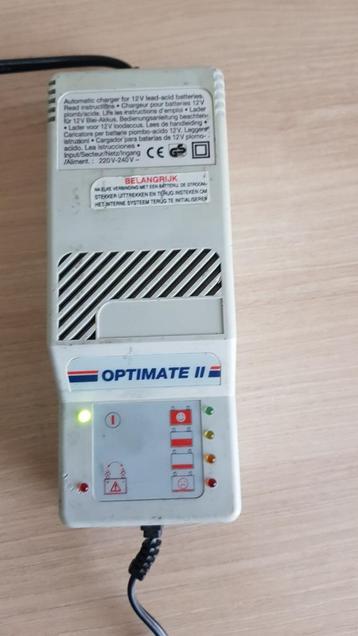 Optimate batterij oplader 12 v beschikbaar voor biedingen