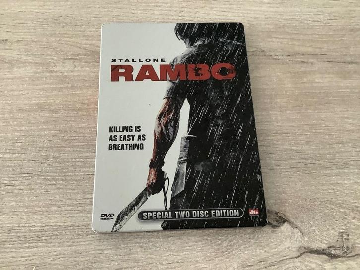 Stallone Rambo DVD (2 disc special edition) (2007), Cd's en Dvd's, Dvd's | Actie, Zo goed als nieuw, Actie, Vanaf 16 jaar, Ophalen of Verzenden