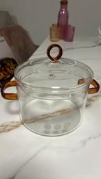 Klijne Glaze pot, Huis en Inrichting, Keuken | Potten en Pannen, Ophalen, Nieuw, Glas, Overige typen