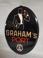 Reclame bord 1947 Graham's Port Excelsior Wine Antwerpen, Verzamelen, Merken en Reclamevoorwerpen, Ophalen of Verzenden, Gebruikt