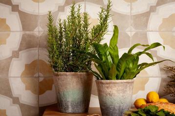 Vintage vloertegels - Peronda FS Farfalla Mustard - 45x45 cm beschikbaar voor biedingen