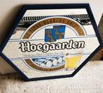 Hoegaarden zeskant spiegelkader als nieuw, Overige merken, Reclamebord, Plaat of Schild, Ophalen of Verzenden, Zo goed als nieuw