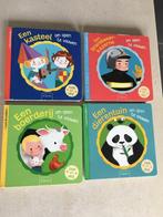 Clavis boekjes uitklapbaar - 4 thema’s, Livres, Livres pour enfants | 0 an et plus, Comme neuf, Livre à déplier, à toucher ou à découvrir
