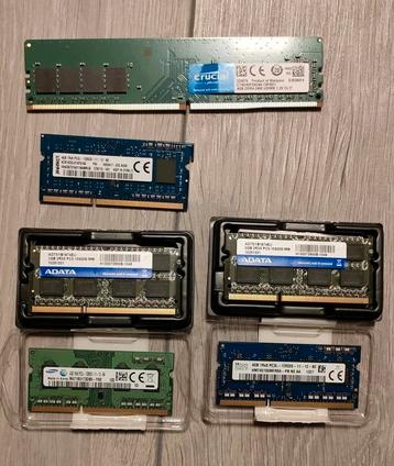 DDR3 en DDR4 ram geheugens beschikbaar voor biedingen
