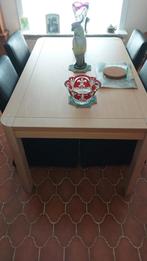 tables à mager solide de bonne qualité 1,60/1m, Maison & Meubles, Enlèvement ou Envoi