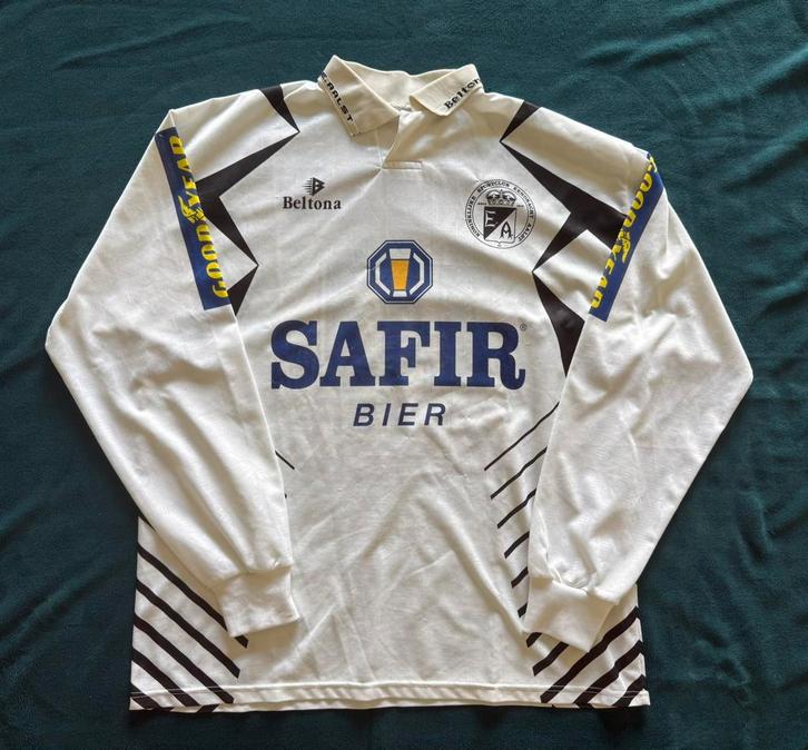 Eendracht Aalst 97/98 match shirt YVES VANDERHAEGHE, Sport en Fitness, Voetbal, Zo goed als nieuw, Shirt, Ophalen of Verzenden