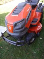 Husqvarna-tractormaaier, Tuin en Terras, Zitmaaiers, Ophalen, Gebruikt, Elektrische starter, 90 tot 120 cm