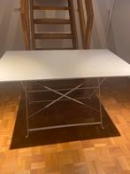 Inklapbare tuintafel, Tuin en Terras, Tuintafels, Ophalen, Zo goed als nieuw, Rechthoekig, Metaal