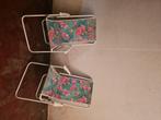 2 retro inklapbare strandstoelen, Ophalen