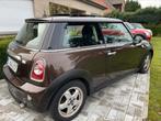 MINI COOPER 2011 - 1.6 Benzine - Pano dak - Leder - Airco !, Voorwielaandrijving, 4 cilinders, Bruin, Leder en Stof