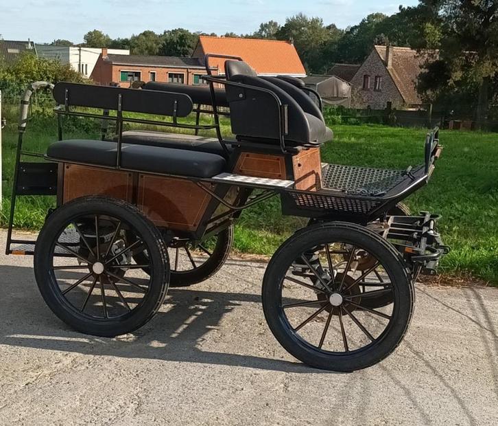 Calèche, Dieren en Toebehoren, Rijtuigen en Koetsen, Zo goed als nieuw, Overige typen, Paard