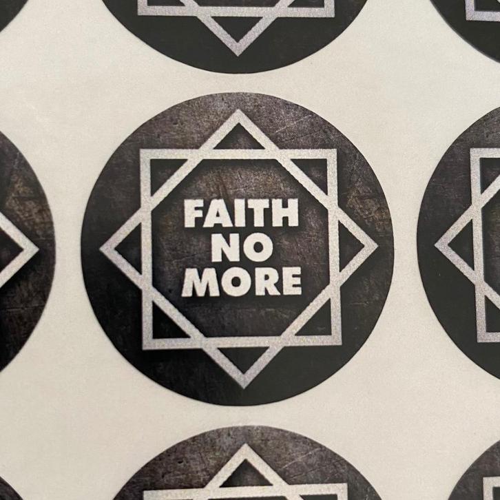 Faith No More stickers - 10 stuks, Hobby en Vrije tijd, Stickers en Plaatjes, Nieuw, Meerdere stickers, Ophalen of Verzenden