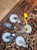 Roues pivotantes 100mm
4 + 1 AVEC FREIN