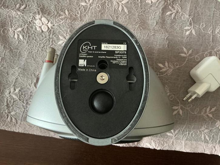 Luidsprekers en subwoofer KEF, Audio, Tv en Foto, Home Cinema-sets, Gebruikt, Overige spelers, 5.1-systeem, 70 watt of meer, Overige merken