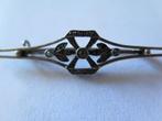 broche argent et marcasites, Enlèvement ou Envoi, Argent, Broche