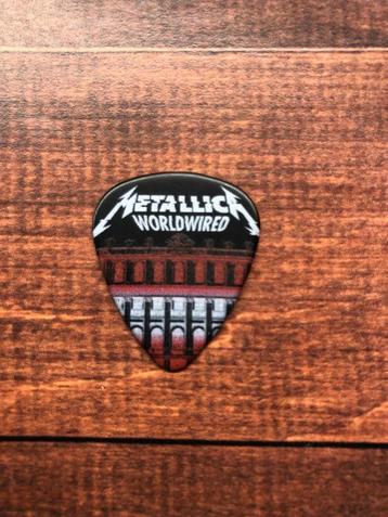 Metallica worldwired Vienna 2019 Plectrum mediator, Enlèvement ou Envoi, Comme neuf