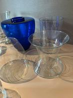 Glazen vazen, Huis en Inrichting, Woonaccessoires | Vazen, Ophalen, Zo goed als nieuw