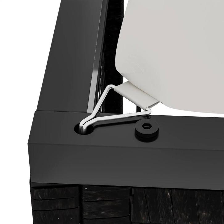 Pergola extérieure 3 m x 3 m, Jardin & Terrasse, Protection solaire, Neuf, Autres types, 150 à 300 cm, 250 cm à 450 cm, Enlèvement