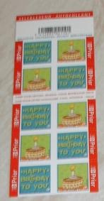 1 boekje B69 Happy Birthday, Frankeerzegel, Ophalen of Verzenden, Zonder stempel, Postfris