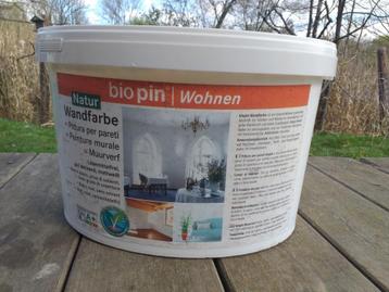 Witte muurverf Biopin, ongeopend beschikbaar voor biedingen