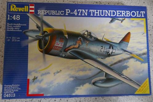 Republic P-47N Thunderbolt Revell 1/48 MIB, Hobby en Vrije tijd, Modelbouw | Vliegtuigen en Helikopters, Zo goed als nieuw, Vliegtuig