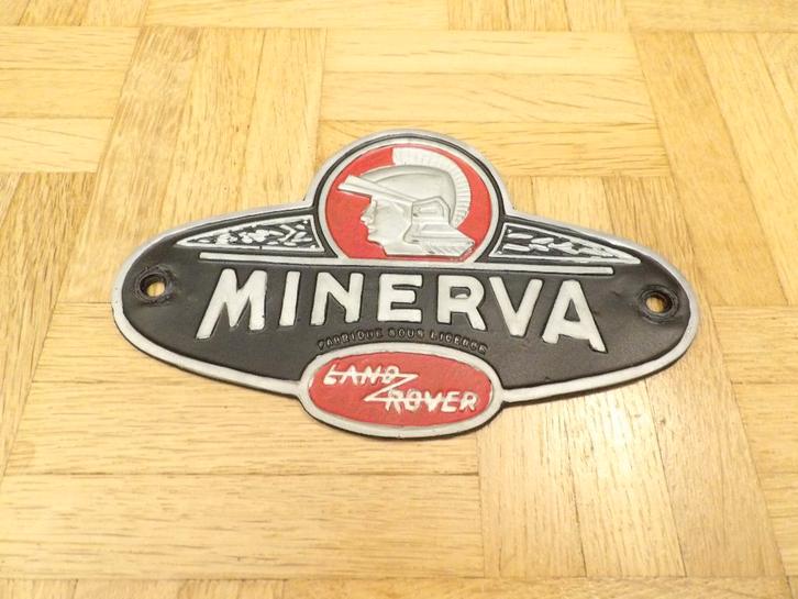 Minerva logo - repro (2), Verzamelen, Militaria | Algemeen, Ophalen
