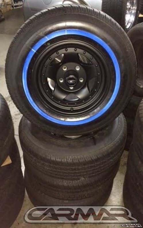 15'' Nieuwe Set AR23 5x120,65 Maxxis White Wall 225/75R15, Auto-onderdelen, Banden en Velgen, Band(en), 15 inch, 225 mm, Nieuw