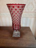 Vintage Val saint Lambert kristallen vaas, Antiek en Kunst, Ophalen