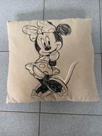 Sierkussen Disney 40 x 40 cm, Comme neuf, Beige, Enlèvement ou Envoi