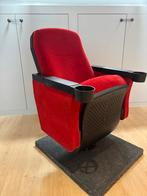 Rode bioscoopstoel (cinema stoel), Enlèvement, Comme neuf, Rouge