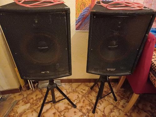 2 tsx 12 jbsystem 2x200 watts rms 8 ohms, TV, Hi-fi & Vidéo, Enceintes, Utilisé, Enlèvement