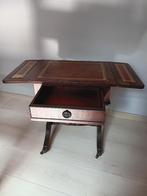 Vintage bijzettafel, Ophalen, Gebruikt, Rechthoekig, 45 tot 60 cm