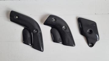 Carbon uitlaat hitteschild Ducati 748 996 998 916, Motoren, Onderdelen | Ducati, Ophalen of Verzenden