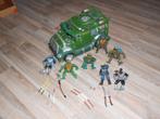 jouet figurines avec vehicule Tortue ninja, Enlèvement, Utilisé