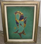 Gerard LAENEN,  lyrische abstractie 1971, Antiek en Kunst, Ophalen