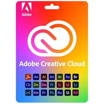 Adobe Creative Cloud (alle apps) - 1 jaar