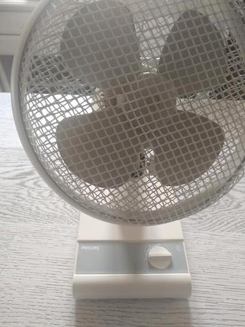 Tafel ventilator Philips wit
