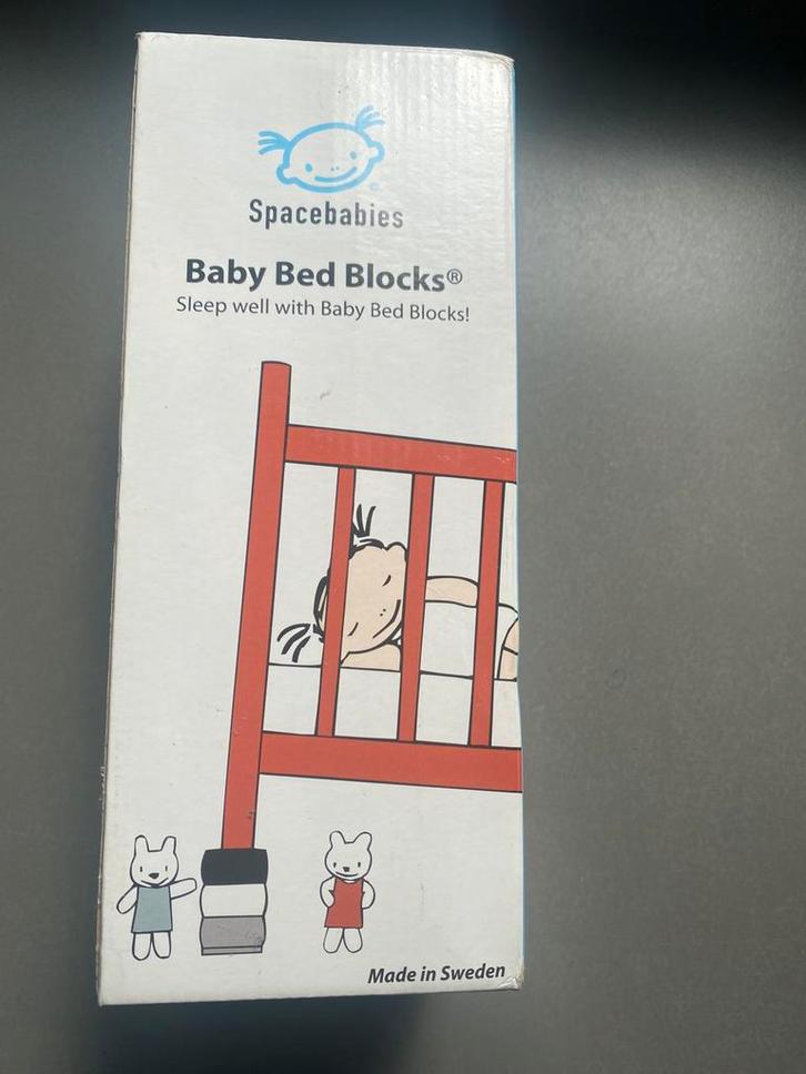 Baby bed blocks, Kinderen en Baby's, Babywiegjes en Ledikanten, Nieuw, Ophalen of Verzenden